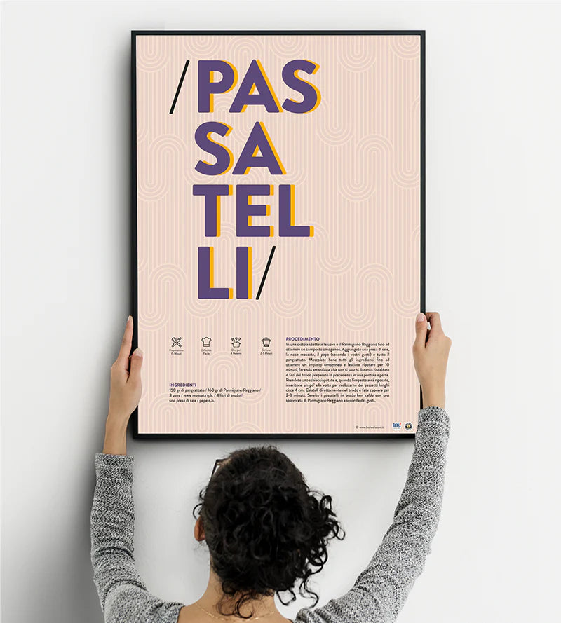 mock up poster passatelli