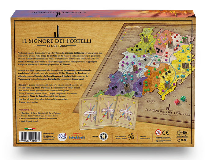 Retro Scatola Il Signore dei Tortelli