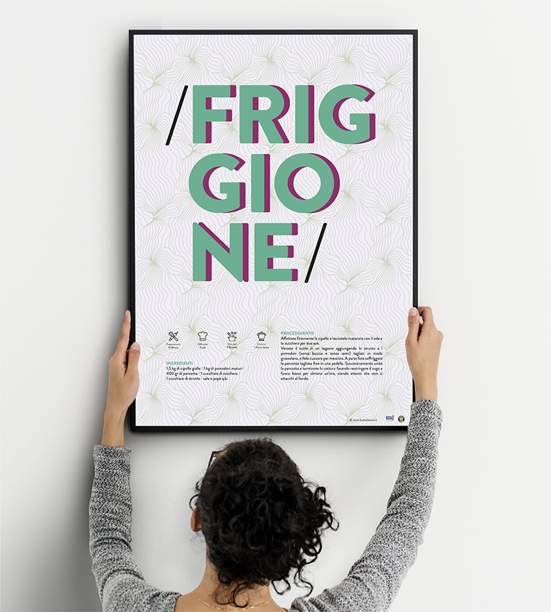 mock up poster friggione