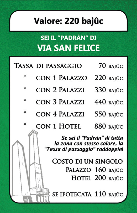 Carta Via San Felice