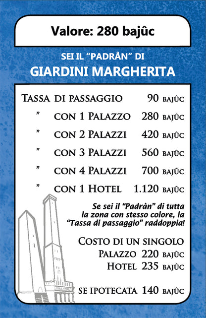 Carta Giardini Margherita